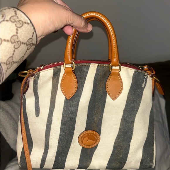 Dooney & Bourke Mini Zebra Satchel - Picture 1 of 7